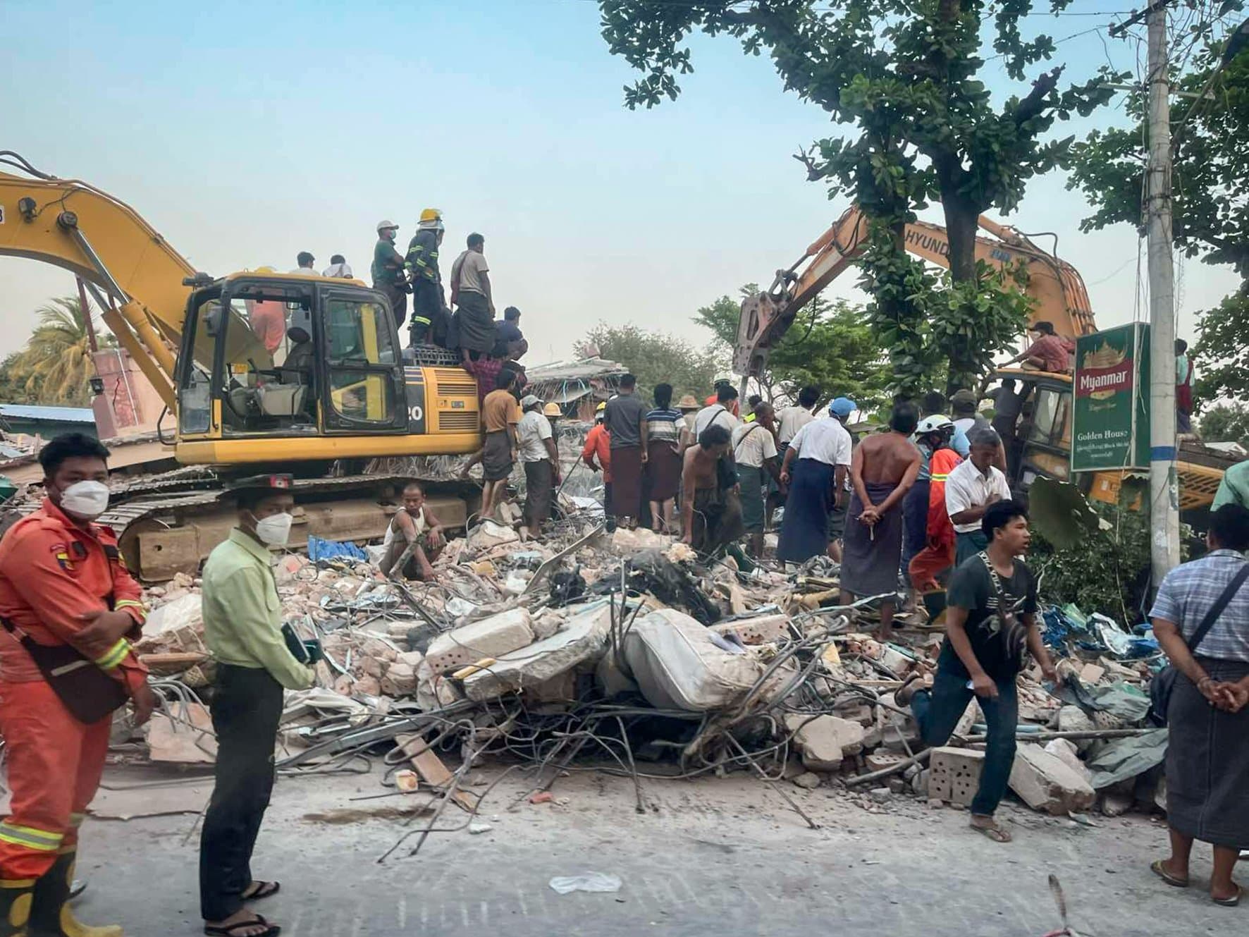 Médecins Sans Frontières / Doctors Without Borders Myanmar earthquake aftermath