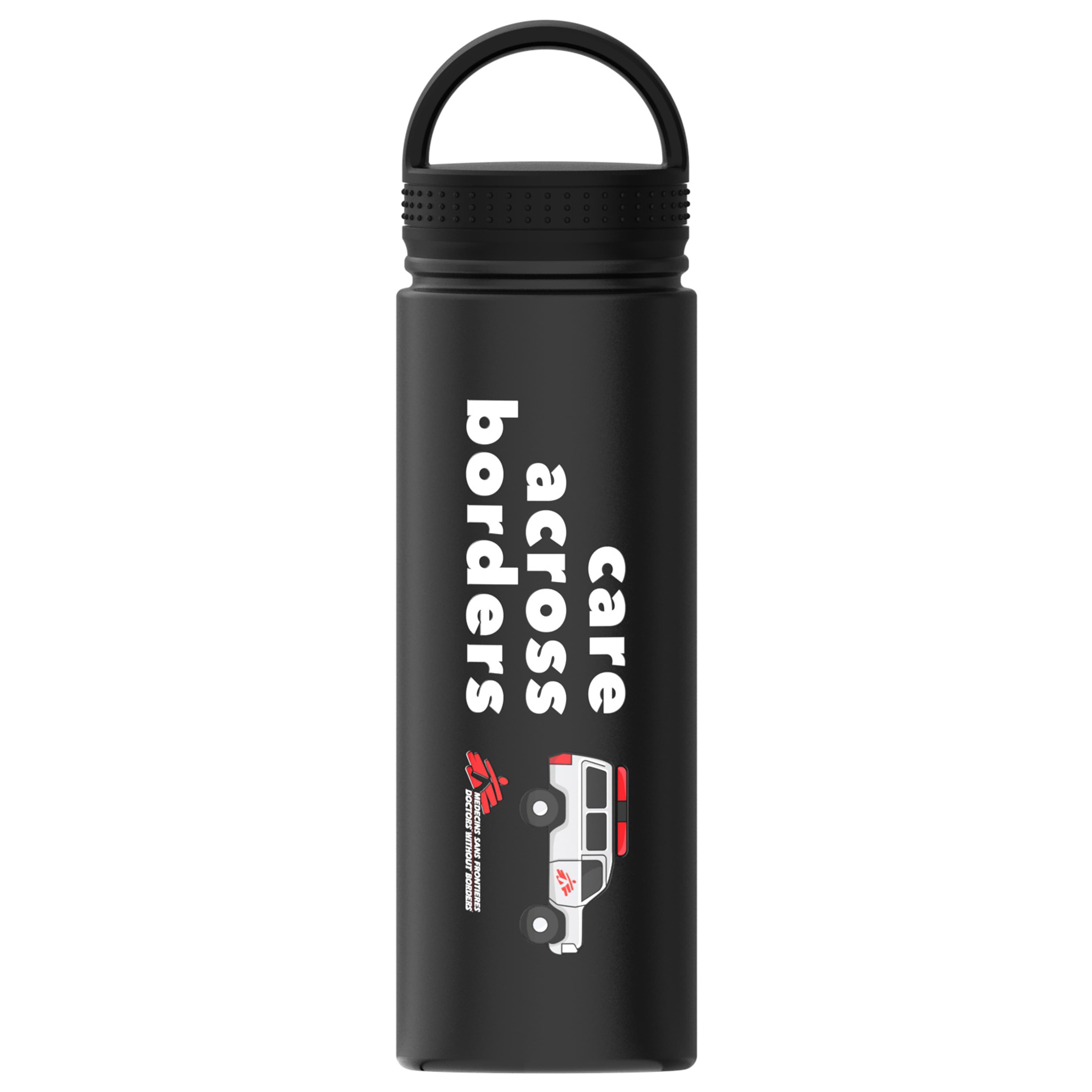 "Care Across Borders" Water Bottle